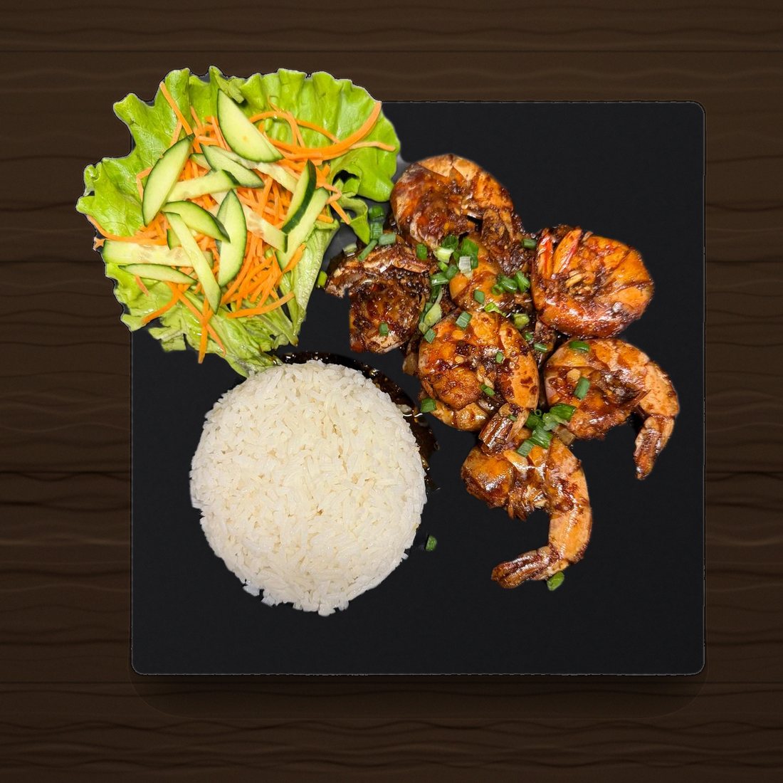 Riz aux crevettes sautées — Angkor Thom Metz